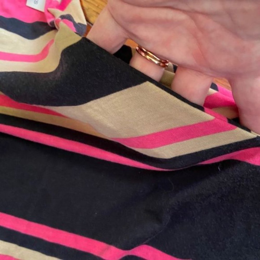 NWT Demanding Pink & Black Dress W/ Pockets XL - Picture 7 of 8